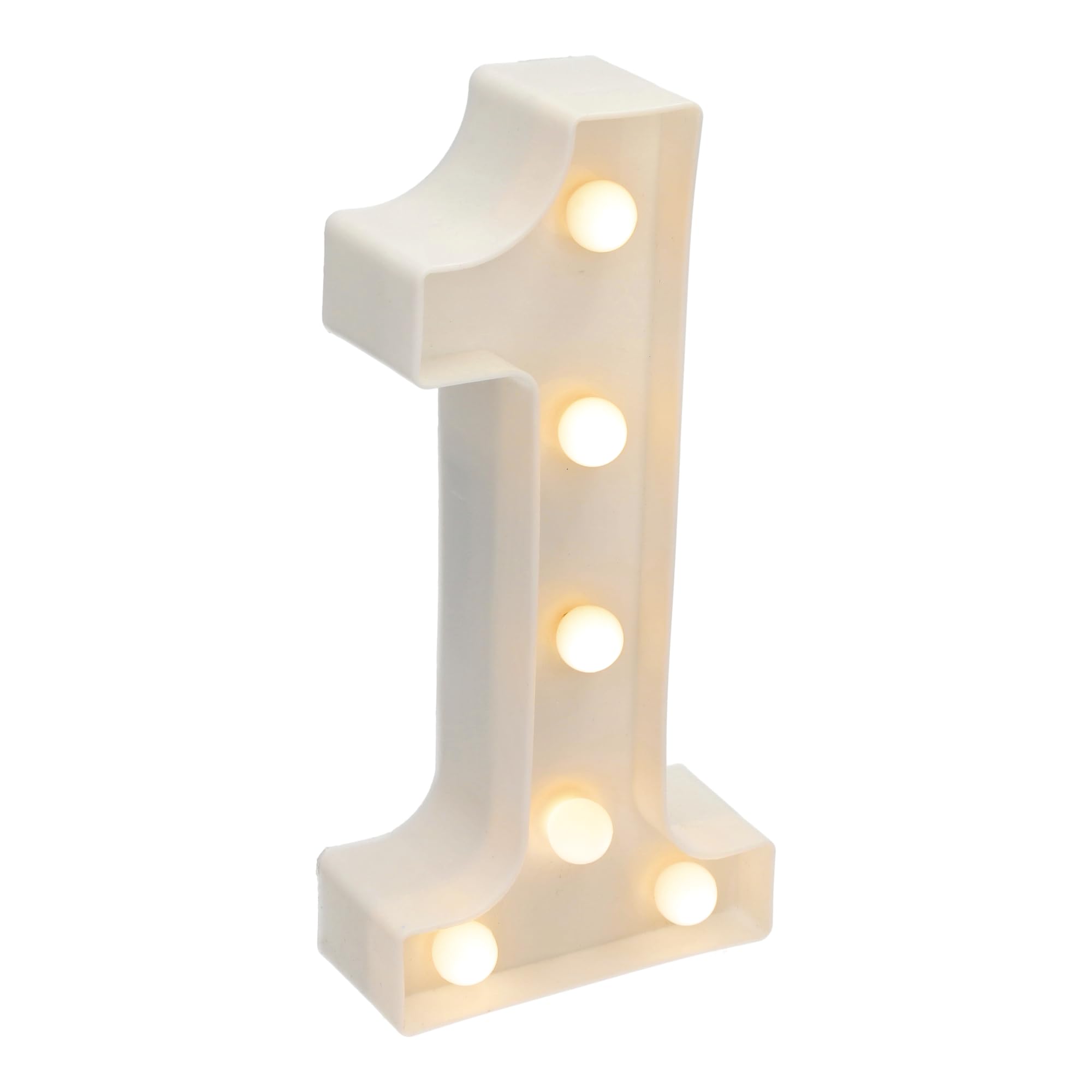 JANDEI - Warmes Licht LED Zahlen und Buchstaben für Dekoration und Atmosphäre, leuchtendes Herz, Nachtlichter, Geburtstage, Hochzeiten, Schaufenster. Sie funktionieren mit AA-Batterien (1)