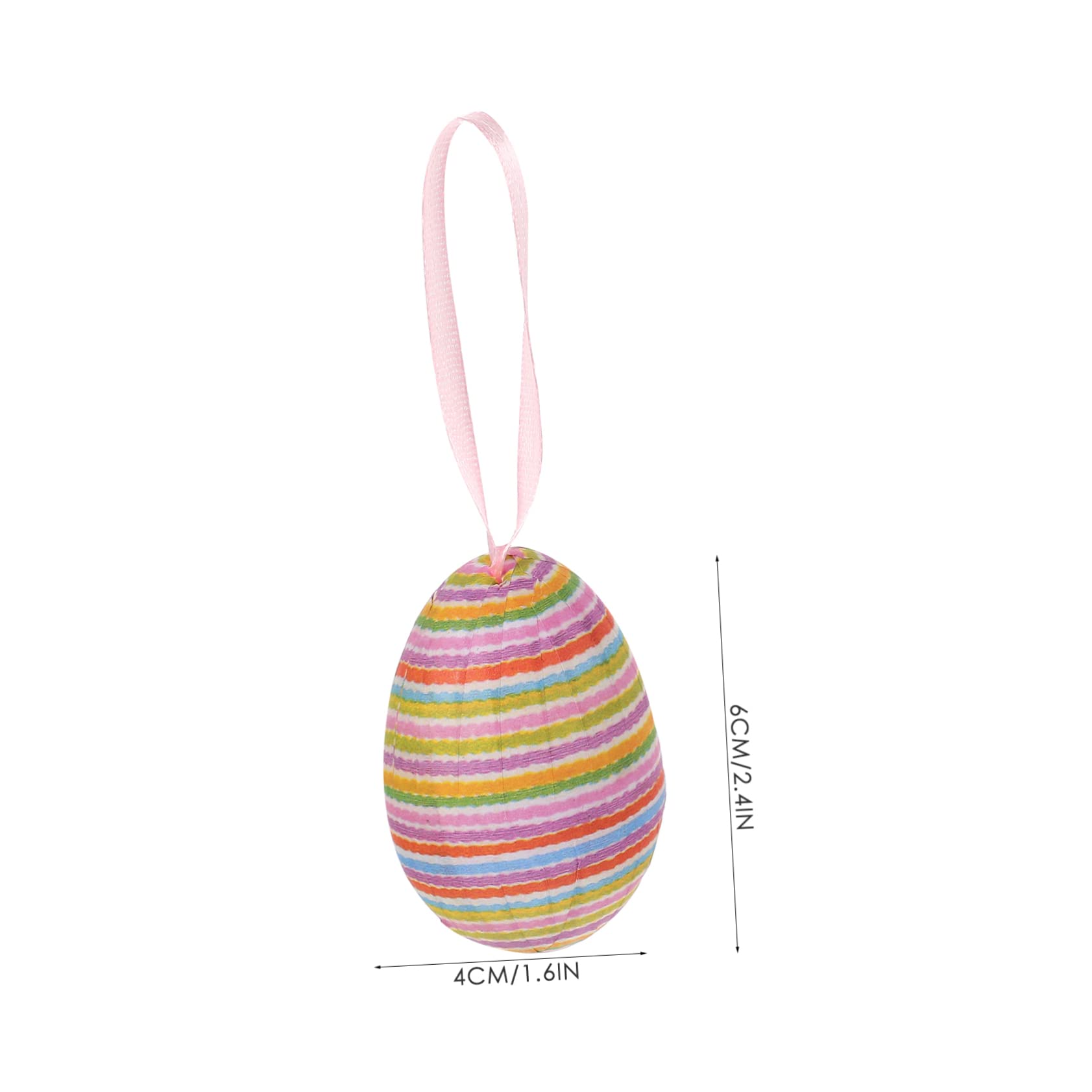 Cabilock 5 Sätze Schaumstoff-Ei-anhänger Ornamente Wachteleier Deko-Eier Aus Schaumstoff Easter Egg Decoration Ostern Tischdeko Osterei-Dekorationen Osterei-verzierung Papier Stück * 5