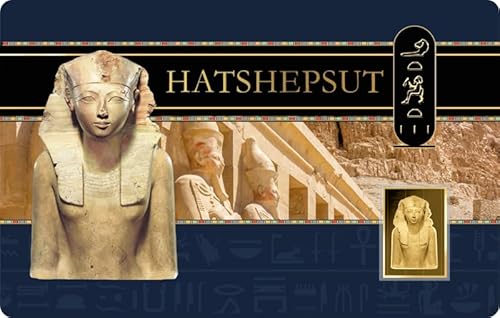 DEUTSCHER MÜNZEXPRESS Hatshepsout Pharaohs Pièce en or fin Exempt de TVA En Coincard Avec certificat d'authenticité