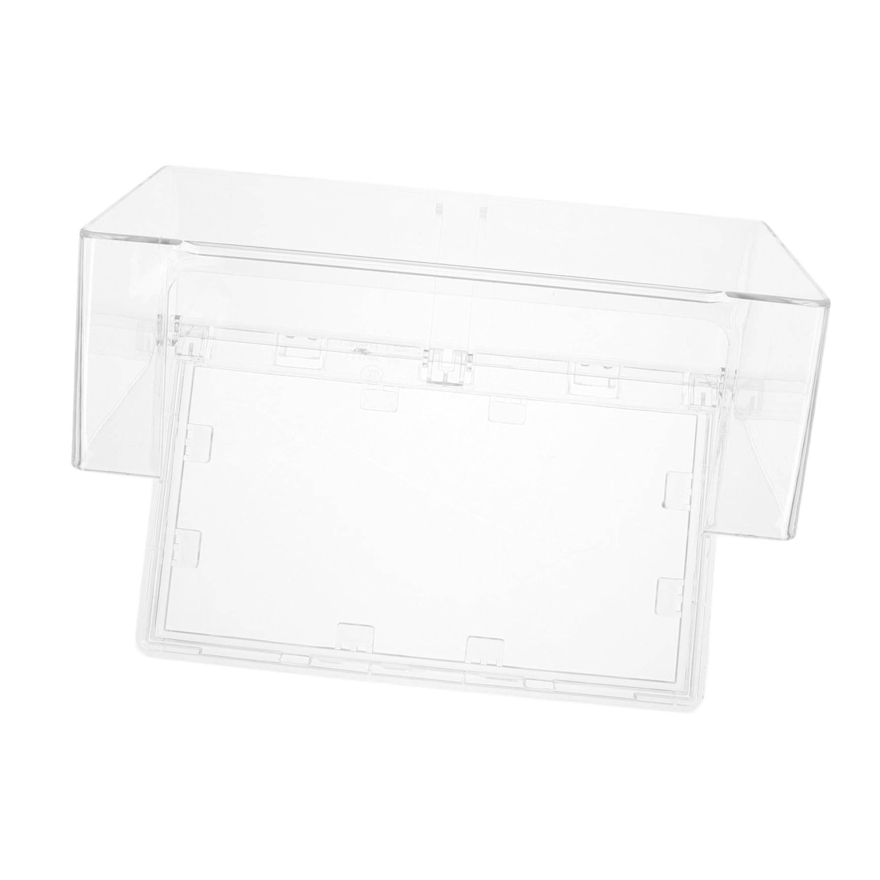 DOITOOL Thickened Double Socket Waterproof Protective Case Adhesive 86-Type Protective Panel Splash-Proof Plastic Case for Home Living Room Bathroom ()