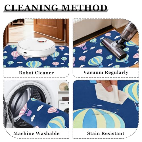 Tapis de cuisine antidérapant et imperméable au design soigné