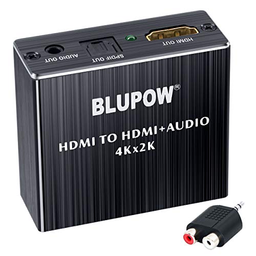 Amazon | BLUPOW 4K30Hz HDMI音声分離器 (光デジタル・3.5mm