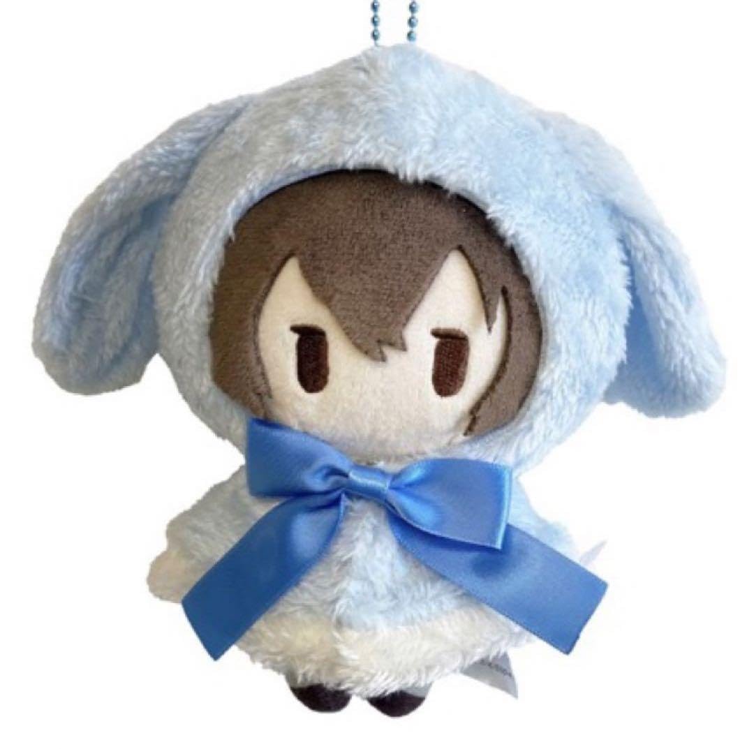 Amazon.co.jp: 太宰治 うさぎ ケープ ぬいぐるみ : おもちゃ