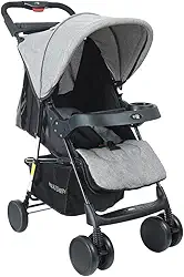 Maxi Baby Carrinho de Bebê Passeio Allday Até 15kgs - Cinza