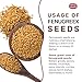 Spicy World Fenugreek Seeds (Methi) 7 Ounce Bag - All Natural & Pure - Resealable Bag