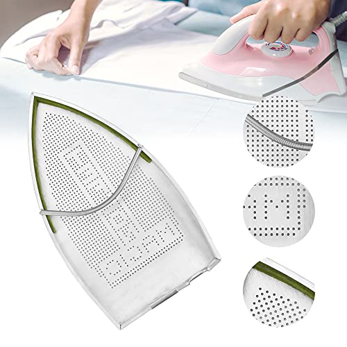 LAISHUNHE Cubierta de Placa de Hierro Suela Protectora para Plancha Cubierta de Zapato de Planchar Antiadherente Cubierta de Hierro para Tabla de Planchar para Proteger la Ropa de Tela