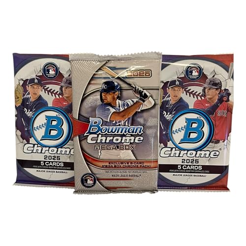Cartes Bowman Chrome Baseball MLB 2025 Topps collection Mega