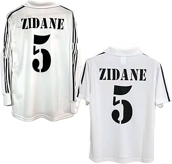 希少】レアルマドリード 02/03 #5 ジダン 長袖ユニフォーム 希少