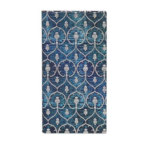 Carnet Paperblanks Velours Bleu Slim ligné 176 pages, journal intime et cahier de notes