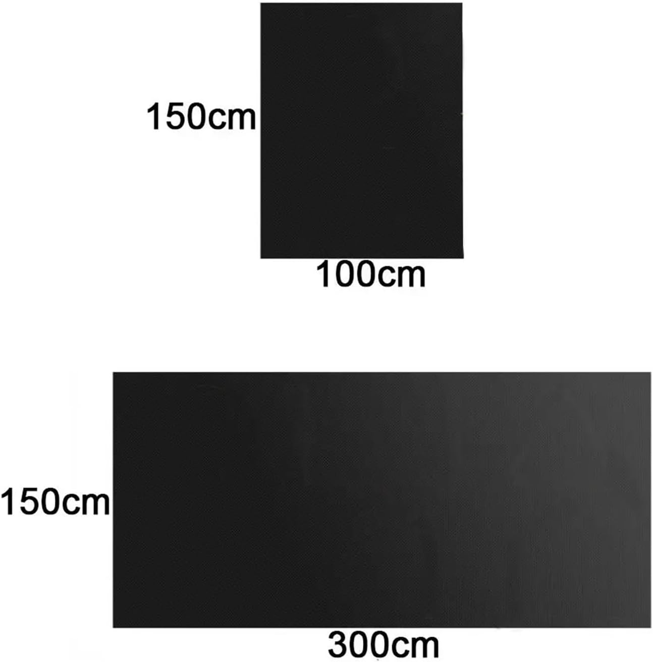 Blackout Blind Curtain Non-Perforated Thermal Insulated Shade Curtain Adhesive Portable Sticker Curtains for Window(150x100cm)