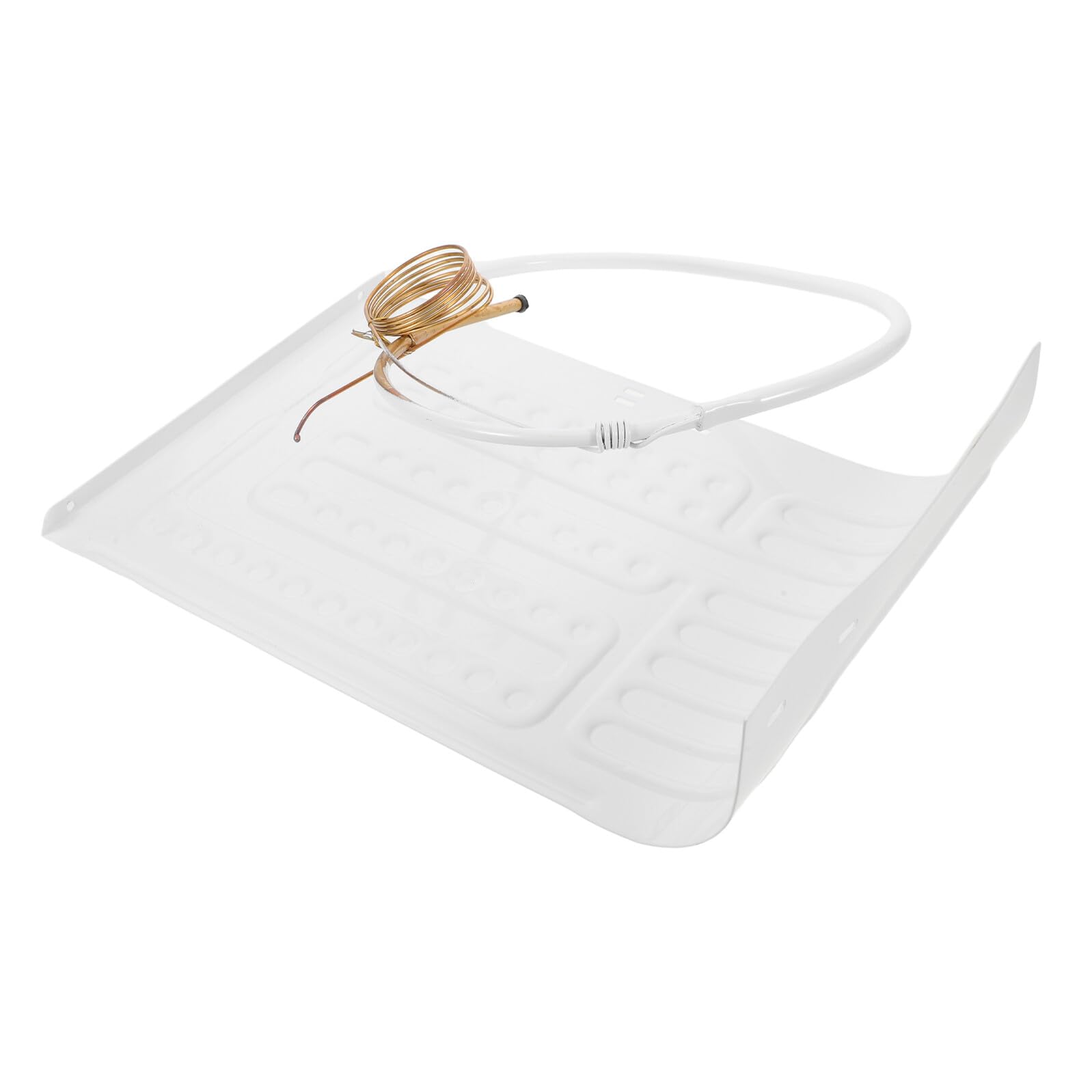 COLLBATH Evaporatore Pannello in Alluminio per Frigorifero, Piastra di Raffreddamento Precisa e Silenziosa, Accessorio per Congelatore e Armadio la Conservazione Alimentare