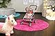 Knorrtoys 16844 - Puppenbuggy Liba - Star Grey pink