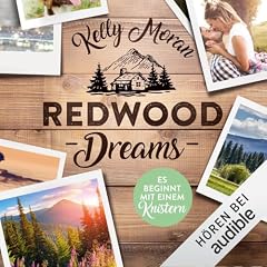 Diseño de la portada del título Redwood Dreams - Es beginnt mit einem Knistern