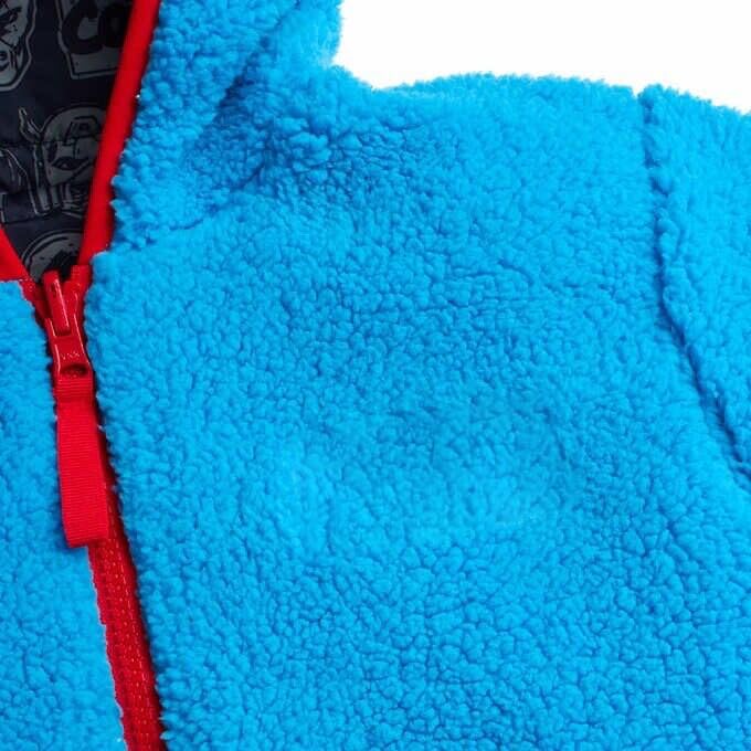 Boy's Reversible Double View Jacket with Hat Different Characters4