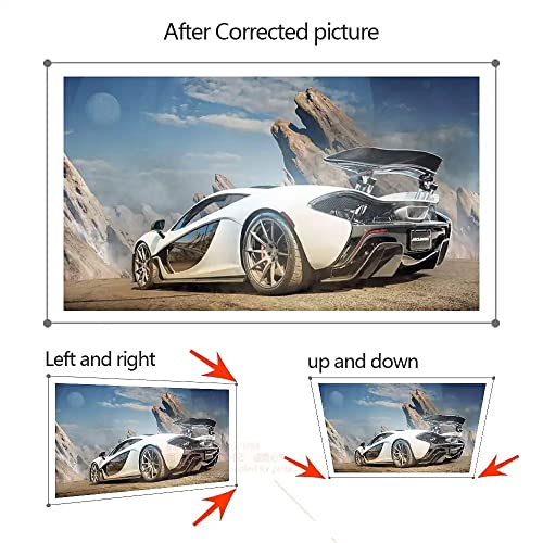 Image of AUN AKEY6 Full HD 4K Supported Led Basic Version Projector, 6500 Lumen and Home Theatre 1080P for Compatible with TV Stick, Set Top Box, HDMI, USB, Laptop