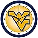 SunTime West Virginia Mountaineers - Dimension Wall Clock