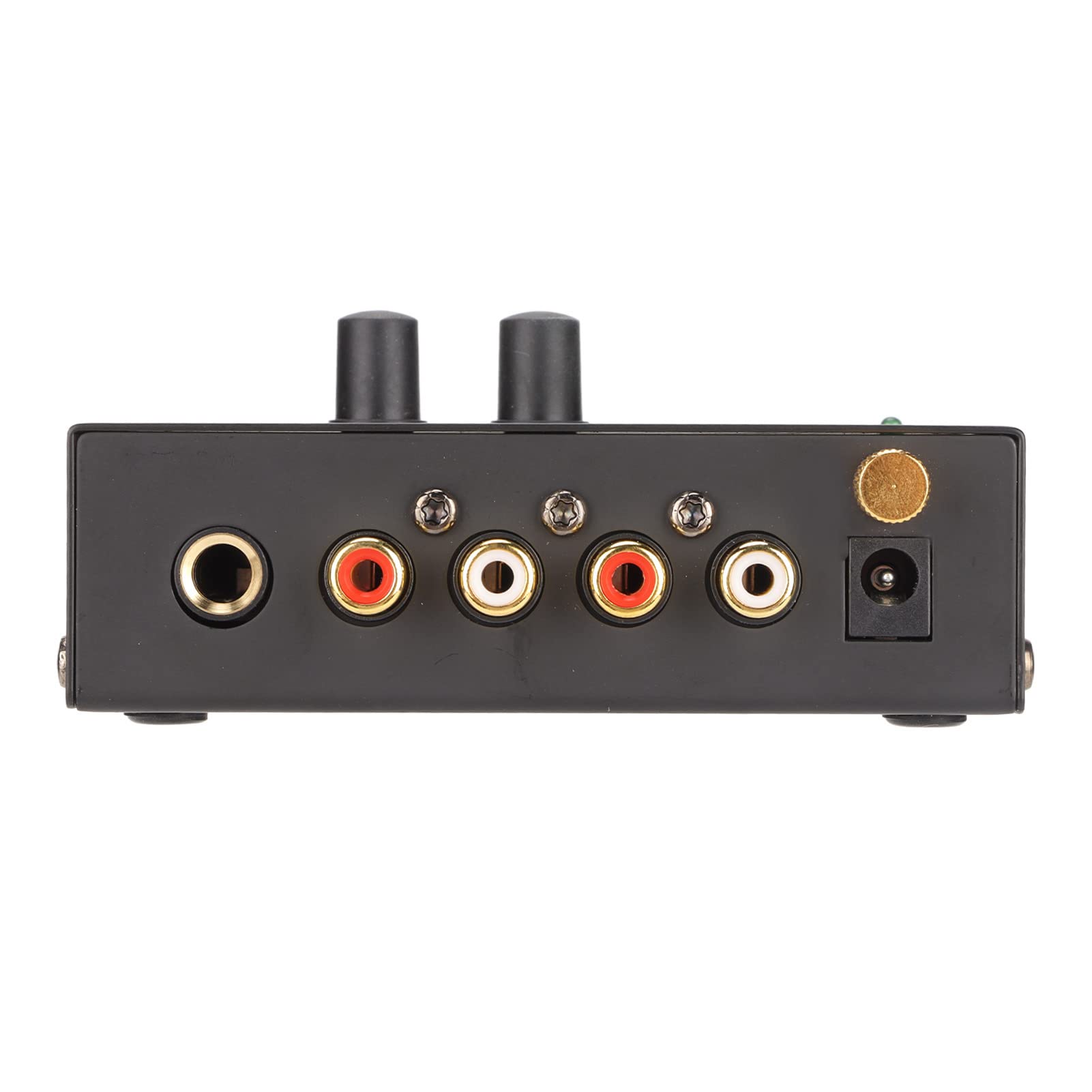 CCYLEZ Préampli PP500 pour Platine Vinyle Phono, Mini Préamplificateur Phonographe Stéréo Audio électronique, Préamplificateur de Lecteur D'enregistrement à Faible Bruit,