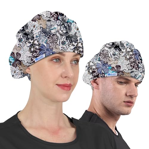 Image of GUOER Hat Bouffant Cap One Size Multi Color