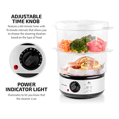 Ovente Electric Food Steamer FS62S - Image 6