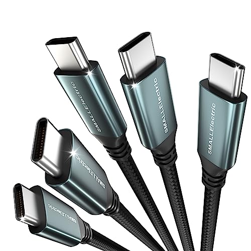 Image of USB C to USB C Cable 60W 5Pack,6ft Long Fast Charger Type C to Type C Charging Cord for Samsung Galaxy S22 /S21 /S20 / Note 20 /10, MacBook Pro 2020 /Air, iPad Pro 2020, iPad Air 4, iPad Mini 6 and More