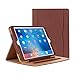 Price comparison product image DANYCASE® Case for iPad 2 iPad 3 iPad 4Case - Leather Stand Folio Case Cover for Apple iPad 2/3/4Case 2016, with Multiple Viewing Angles, Document Card Pocket (Brown)