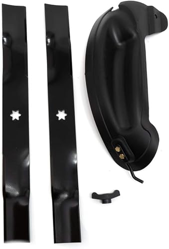 Miniatura 2 de CRAFTSMAN Kit de mantillo para cortacésped con 2 cuchillas de mantillo, 46 pulgadas, se adapta a varios modelos CRAFTSMAN (19B30005791)