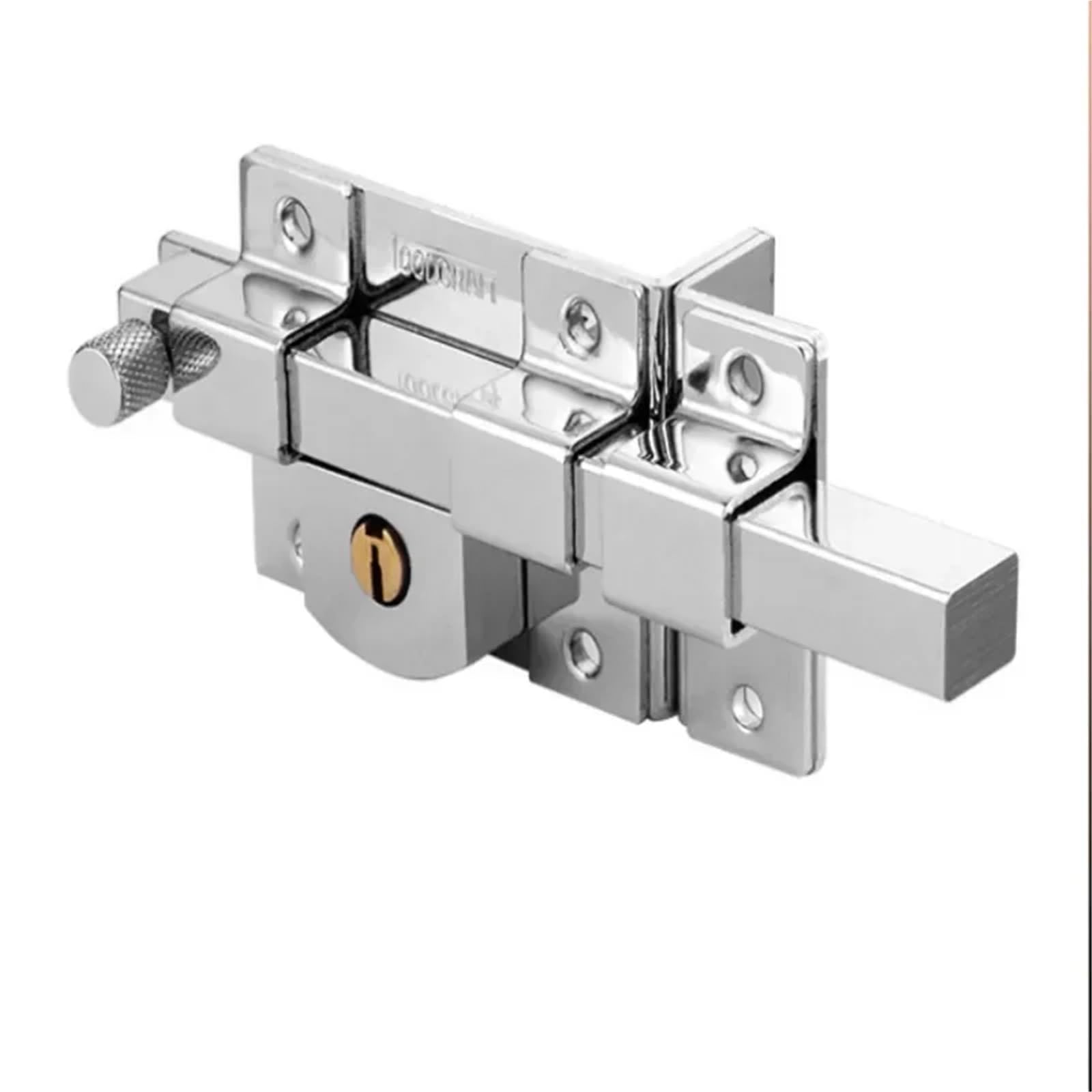 Pestillo De Seguridad Para Puerta Perno de puerta hierro for jardín, cerradura ignífuga, enchufe antirrobo, pestillo perno no mecánico, accesorios guardia seguridad(2900CR Open right)