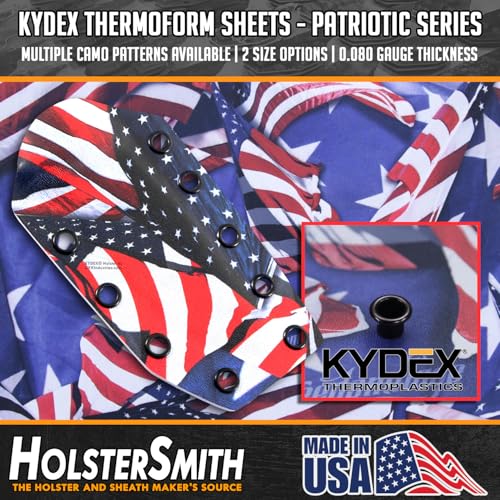 Image of KYDEX Thermoform Sheet - (P1 Texture) - (Infused Print) - (12in x 12in) - (Bear Arms Camo - Desert Tan) - (1 Sheet) - (for Holster Making & Hobby) - (USA Made)