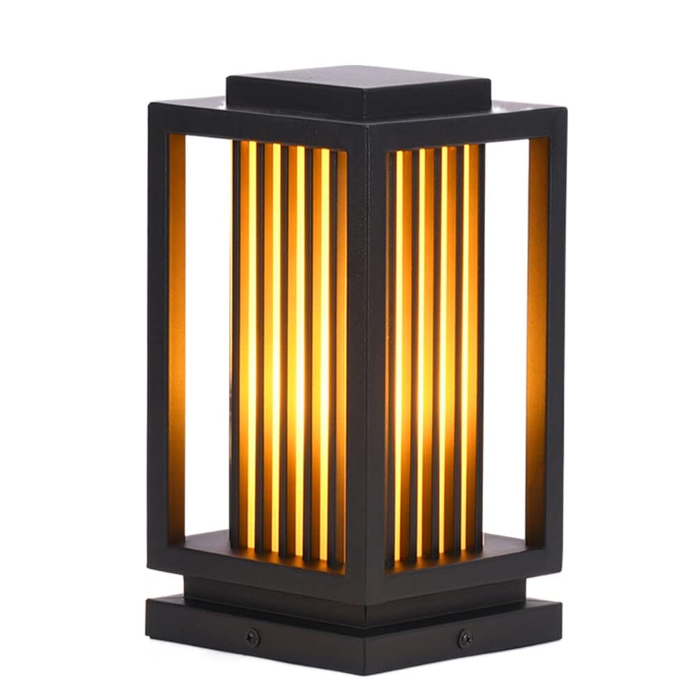 Zewnętrzne lampy podłogowe Oświetlenie zewnętrzne, lampa podłogowa Lampa podłogowa Cap Light z pokładem dokującym Wodoodporna Reflektor kolumnowy E27 Tradycyjny do ogrodu i ganku