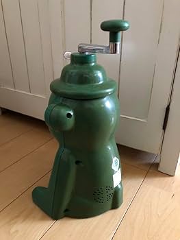 昭和レトロかき氷機 昭和レトロ】かき氷機 グッドアイス 愛工業 手動 - メルカリ