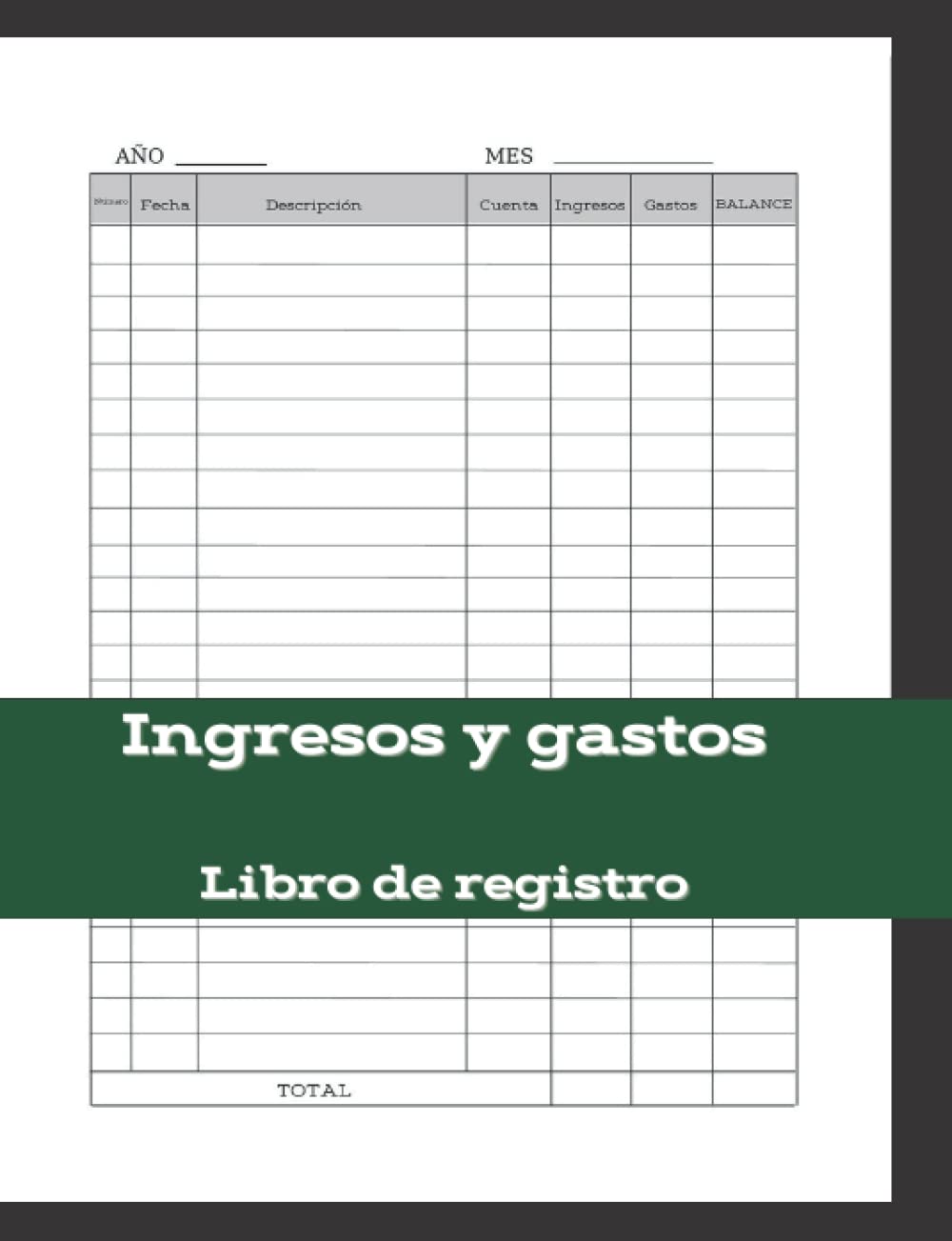 Registro Per Gestione Inventario TEHAUX - Libro Per Tenuta Registri Aziendali E Finanziari, Quaderno Contabilità - Foto 10