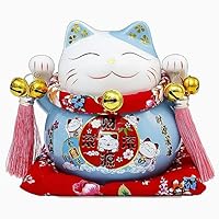 Amazon.co.jp: 招き猫 貯金箱 置物 開運 金運アップ セラミック雑貨