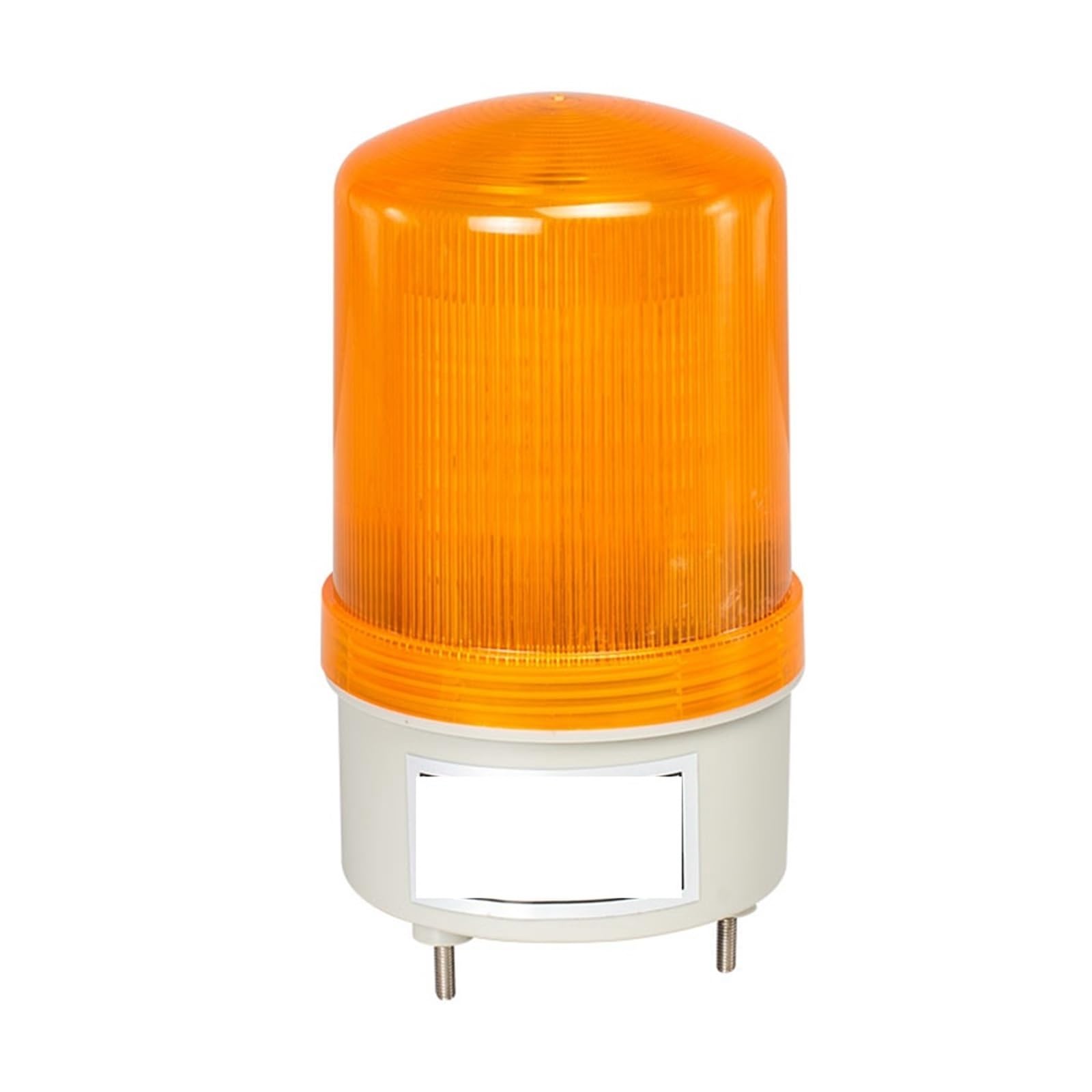 LED-1101J Obrotowy migający sygnał ostrzegawczy migający sygnał ostrzegawczy 12 V/24 V/110 V/220 V Alarm dźwiękowy i wizualny (żółta dioda LED bez dźwięku, 12 V)