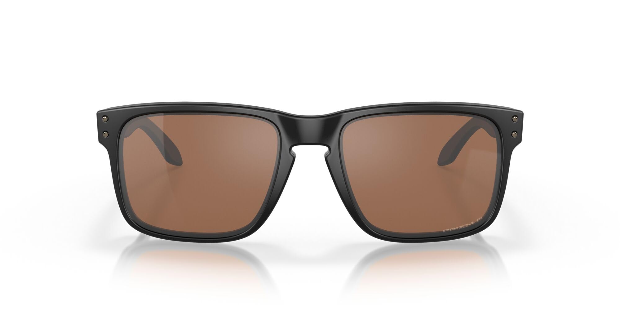 Oakley Men's Holbrook 9102D7 Sunglasses, Black (Matte Black), 55