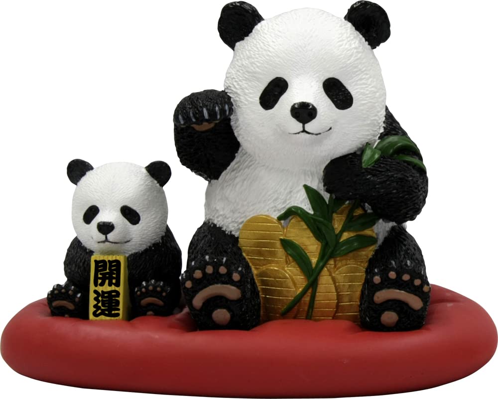 Amazon｜開運招きパンダ 極上親子ペア リアルver. 可愛いだけじゃない