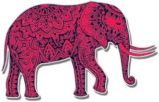 GT Graphics Elephant Mandala Style Sticker Modern Trendy - 3