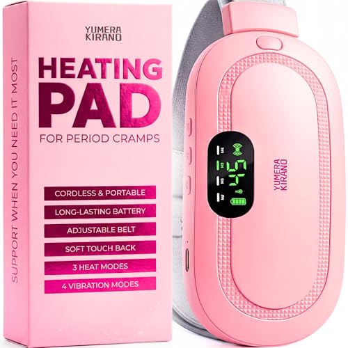Heating Pad for Period Cramps FSA&HSA Eligible Electric Menstrual Massage