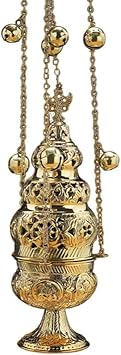 Ornate Censer with 12 Bells