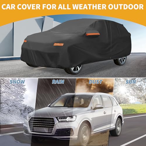 Partuto Waterproof Car Cover for Hyundai Kona BK w/Left Side Zippers by Partuto - Used condition - Image 2