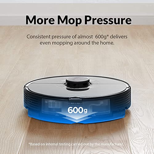 Roborock S7 Robotstofzuiger Krachtige 2500 Pa Robot Stofzuiger Verbonden via WiFi/Alexa/APP Aangepaste Reiniging met Ultrasone Detectie, Ideaal voor Huisdierenhaar (Zwart) - Image 7