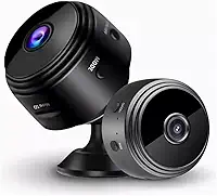 Mini Câmera Espiã A9 Wi-Fi – Visão Noturna, Detector de Movimento, Sem Fio, Segurança Inteligente, Suporte para Cartão 128GB, Ângulo de 150º, USB Recargavel