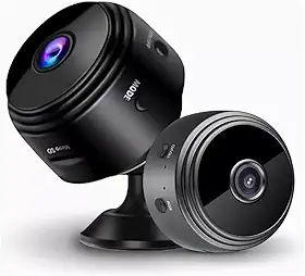 Mini Câmera Espiã A9 Wi-Fi – Visão Noturna, Detector de Movimento, Sem Fio, Segurança Inteligente, Suporte para Cartão 128GB, Ângulo de 150º, USB Recargavel