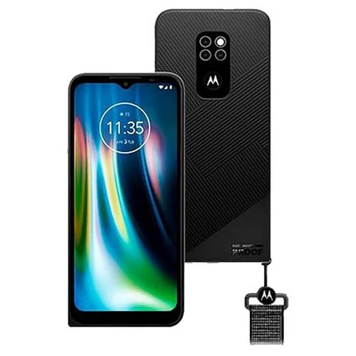 Motorola defy Smartphone Resistente (6.5" HD+, IP68/IP69, MILSPEC 810H, Impermeabile, Fotocamera da 48 MP) - Nero