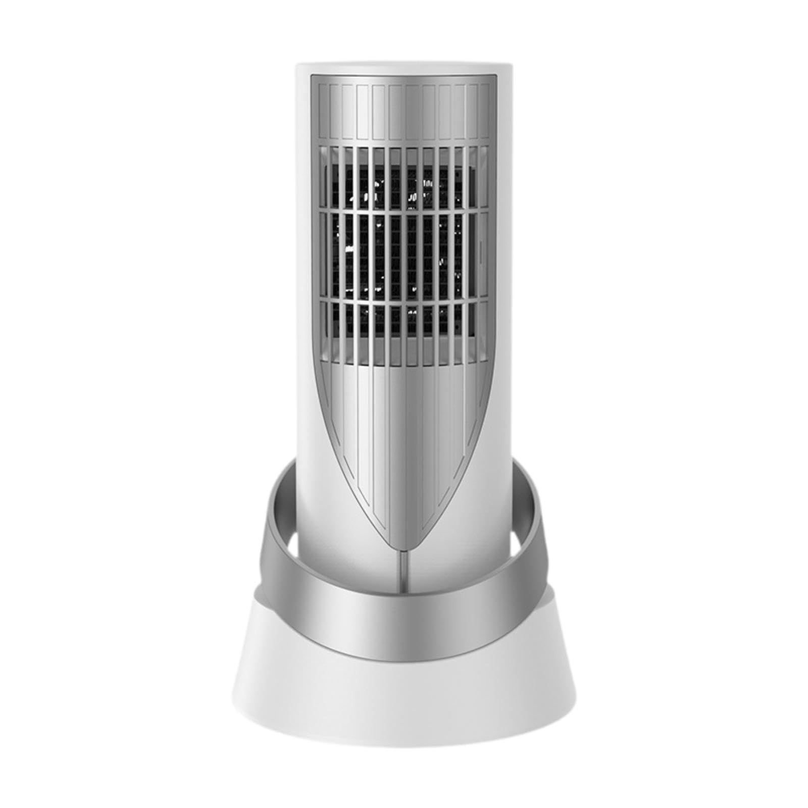 Milageto Calefactor eléctrico Personal con termostato, Multiusos, Ajustable, Compacto, cerámica, para Escritorio, Dormitorio y Oficina.