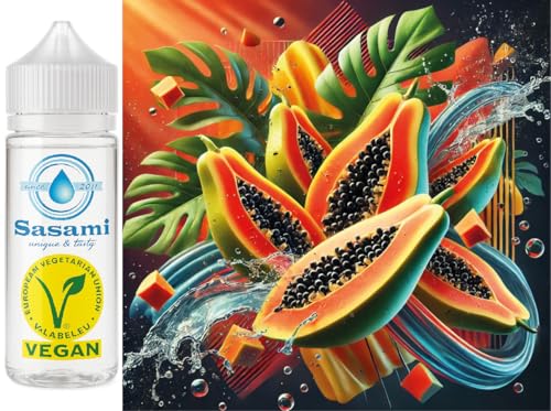 Arôme concentré papaye Sasami formule vegan pure en 100 ml