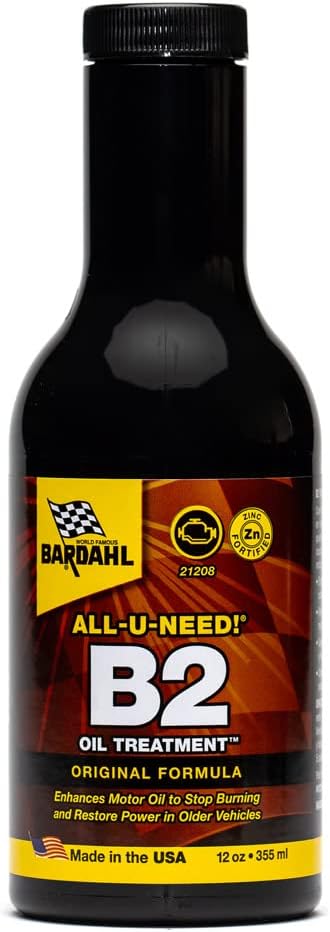 B2 Engine Protection Motor Oil Additive - Zinc Engine Restore