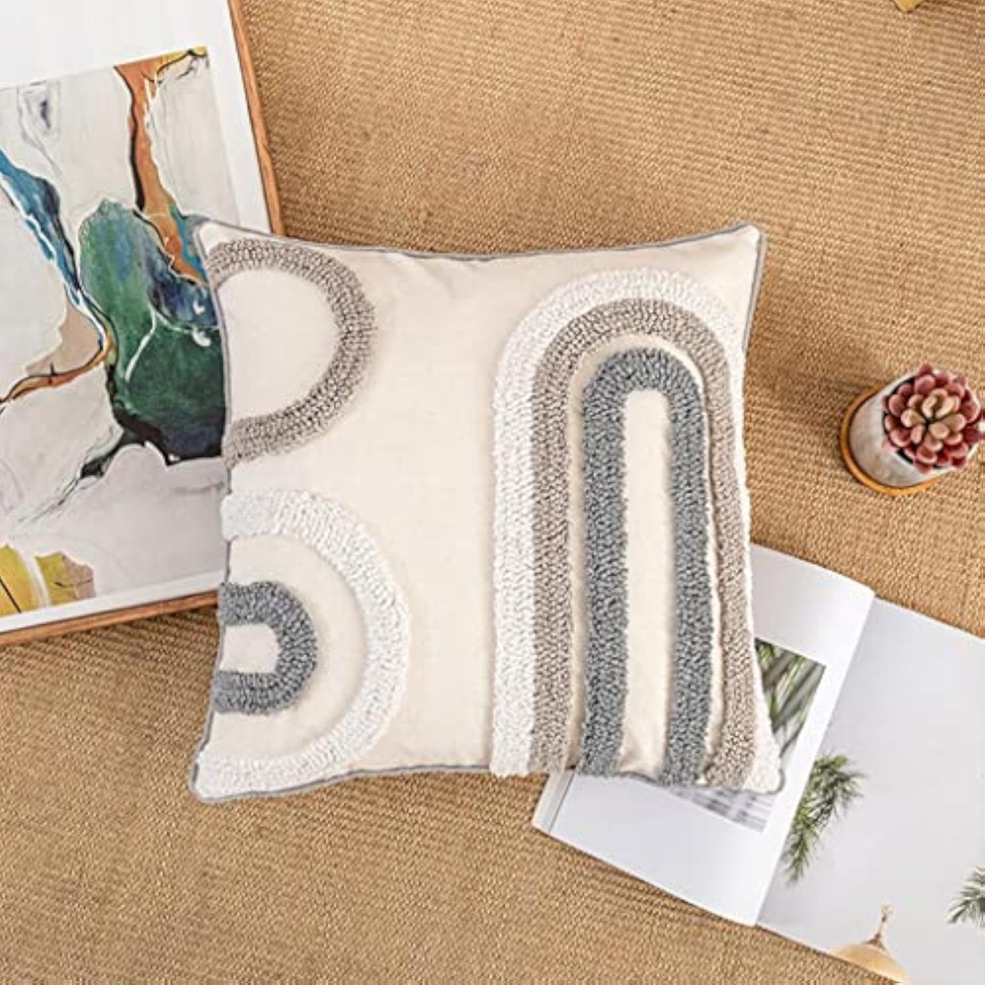 Tufted Handmade Bed Cushion Cover Pillowcase