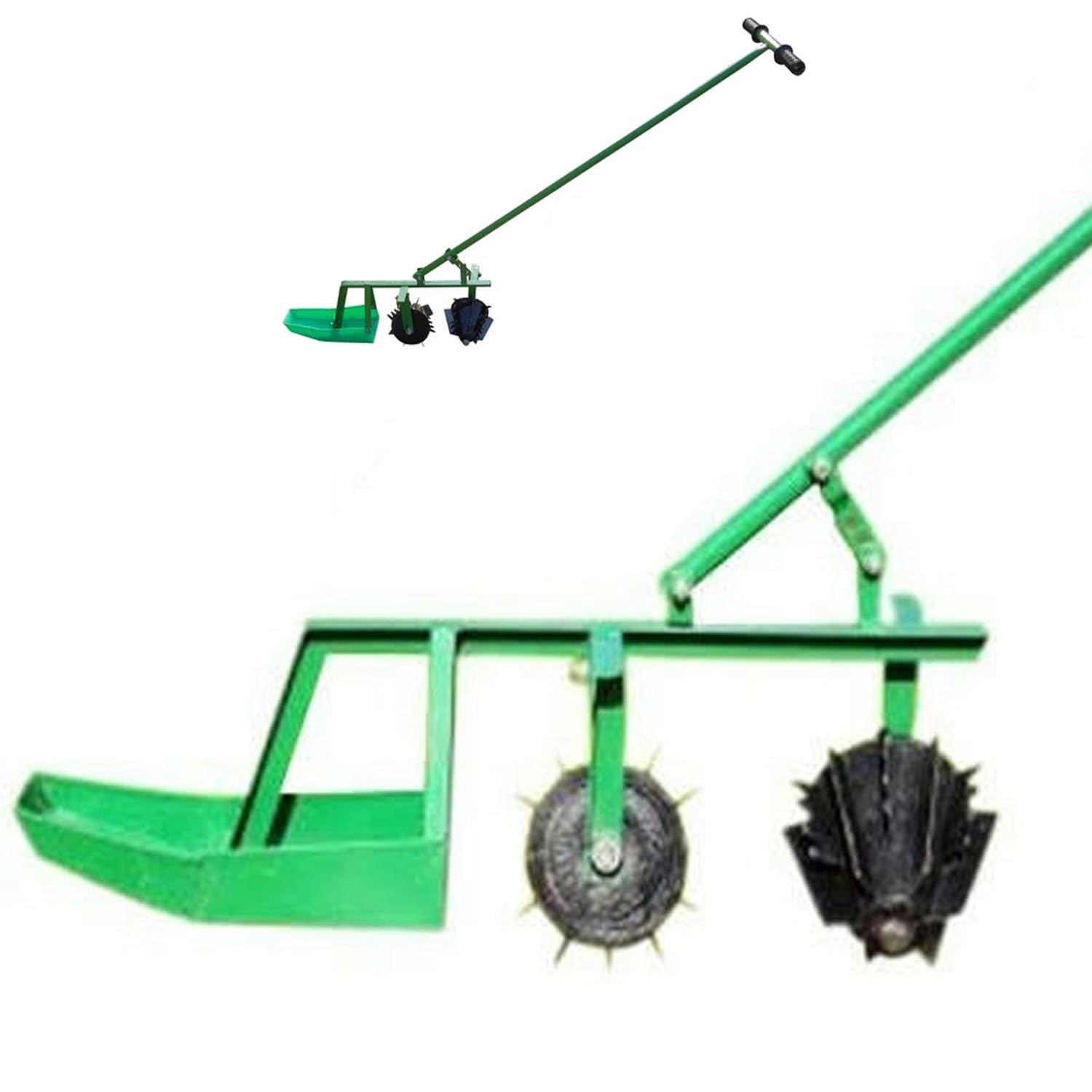 RKC Paddy Weeder Cono Weeder Manual Push Type for Weed Cutting and Killing Paddy Field