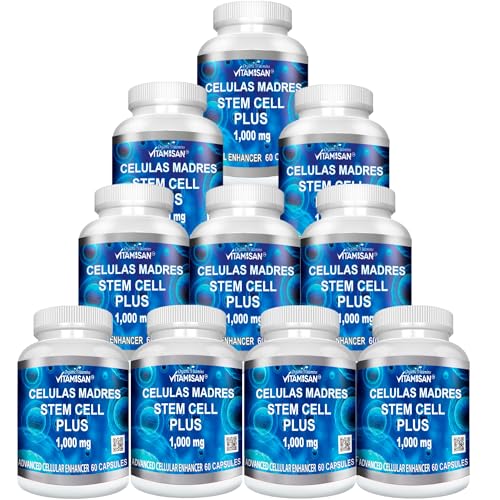 VITAMISAN 10 Bottles Celulas Madres Stem Cell Plus Capsules