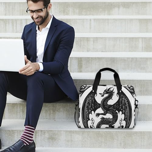 Maletín porta laptop ALAZA Black Dragon 13-15.6 pulg miniatura 3